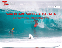 Tablet Screenshot of destinationsurf.com.au